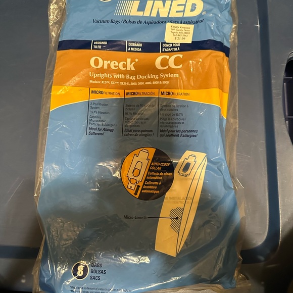 DVC Micro Lined ORECK CC, Vacuum Bags 6 - Picture 4 of 5